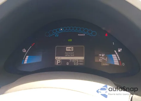 2012 Nissan Leaf Sl z USA, uszkodzony, nr VIN JN1AZ0CP0CT026798